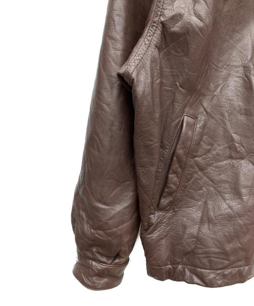 MERIT AWARDS（メリトアワーズ）MERIT AWARDS (メリトアワーズ) レザージャケット ブラウン サイズ:SIZE Lの古着・服飾アイテム