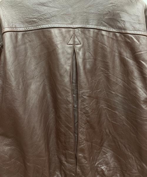 MERIT AWARDS（メリトアワーズ）MERIT AWARDS (メリトアワーズ) レザージャケット ブラウン サイズ:SIZE Lの古着・服飾アイテム