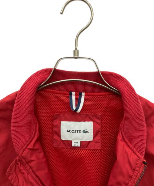 LACOSTE（ラコステ）LACOSTE (ラコステ) ナイロンジャケット レッド サイズ:SIZE Mの古着・服飾アイテム