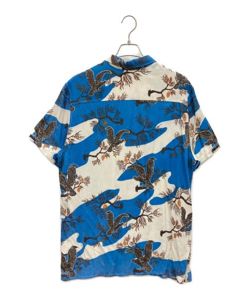 ROARK REVIVAL（ロアークリバイバル）ROARK REVIVAL (ロアークリバイバル) アロハシャツ ブルー×ホワイト サイズ:SIZE XLの古着・服飾アイテム
