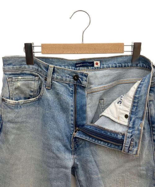 LEVI'S MADE&CRAFTED（リーバイスメイドクラフテッド）LEVI'S MADE&CRAFTED (リーバイスメイドクラフテッド) TAPER ダメージ加工デニムパンツ ブルー サイズ:SIZE 83.5cm (W33)の古着・服飾アイテム