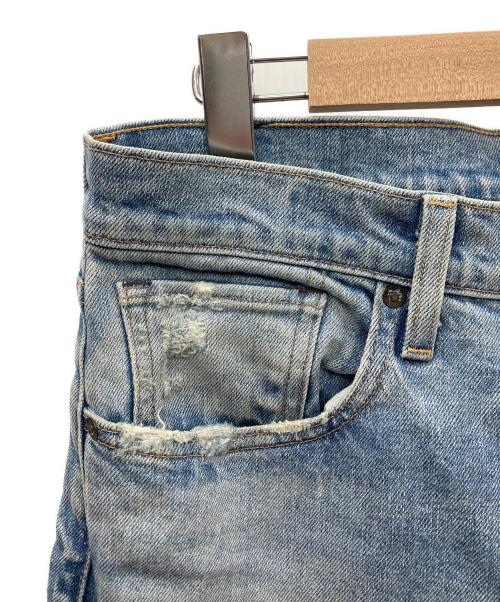 LEVI'S MADE&CRAFTED（リーバイスメイドクラフテッド）LEVI'S MADE&CRAFTED (リーバイスメイドクラフテッド) TAPER ダメージ加工デニムパンツ ブルー サイズ:SIZE 83.5cm (W33)の古着・服飾アイテム