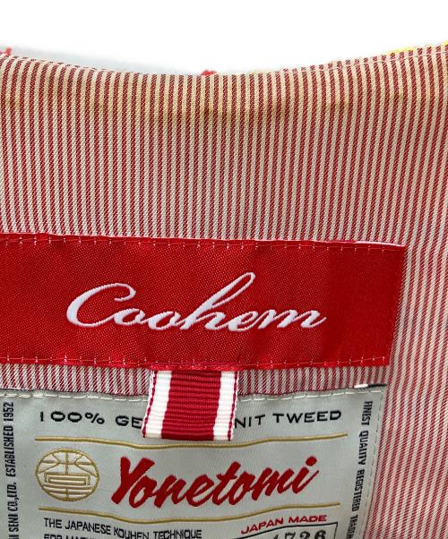 Coohem（コーヘン）Coohem (コーヘン) ツイードセットアップ イエロー サイズ:36の古着・服飾アイテム