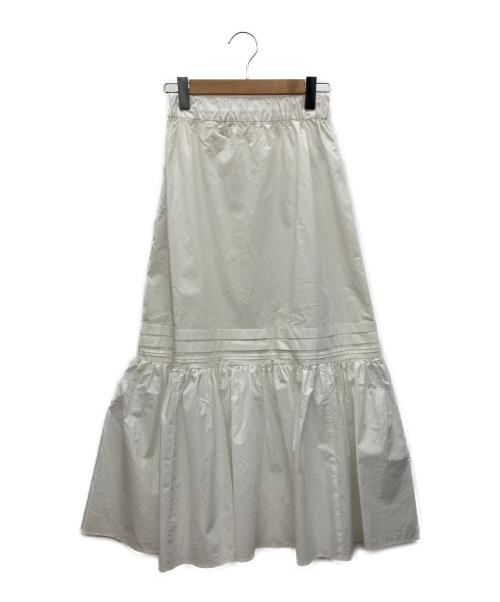 CASA FLINE（カーサフライン）CASA FLINE (カーサフライン) ロングスカート ホワイト サイズ:Fの古着・服飾アイテム
