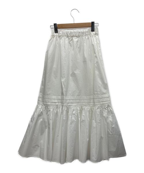 CASA FLINE（カーサフライン）CASA FLINE (カーサフライン) ロングスカート ホワイト サイズ:Fの古着・服飾アイテム