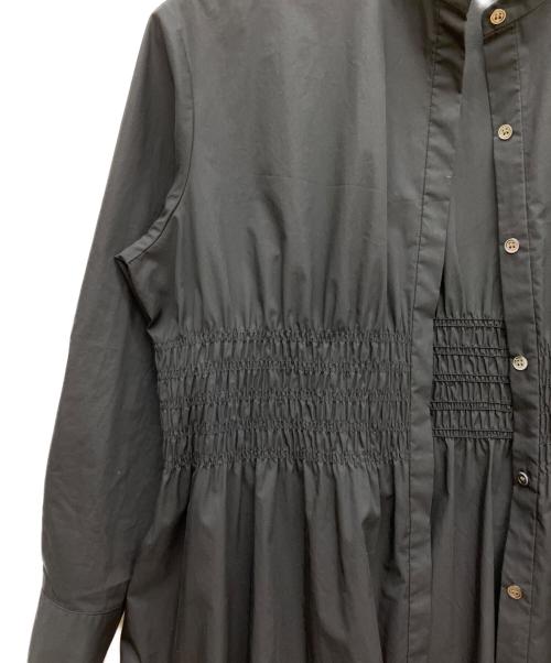 theory luxe（セオリーリュクス）theory luxe (セオリーリュクス) シャツワンピース ブラック サイズ:38の古着・服飾アイテム