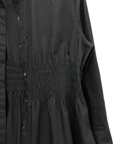theory luxe（セオリーリュクス）theory luxe (セオリーリュクス) シャツワンピース ブラック サイズ:38の古着・服飾アイテム