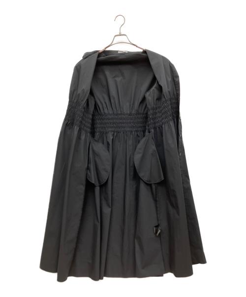 theory luxe（セオリーリュクス）theory luxe (セオリーリュクス) シャツワンピース ブラック サイズ:38の古着・服飾アイテム