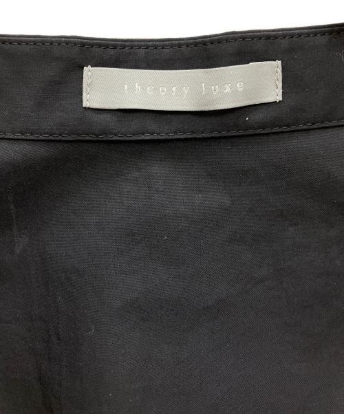 theory luxe（セオリーリュクス）theory luxe (セオリーリュクス) シャツワンピース ブラック サイズ:38の古着・服飾アイテム