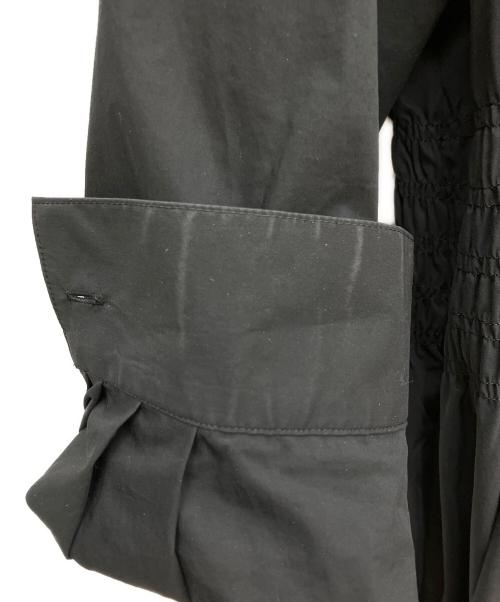 theory luxe（セオリーリュクス）theory luxe (セオリーリュクス) シャツワンピース ブラック サイズ:38の古着・服飾アイテム
