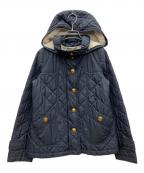 BURBERRY BLUE LABELバーバリー ブルー レーベル）の古着「キルティングジャケット」｜ネイビー