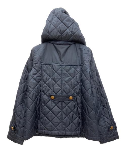 BURBERRY BLUE LABEL（バーバリー ブルー レーベル）BURBERRY BLUE LABEL (バーバリー ブルー レーベル) キルティングジャケット ネイビー サイズ:40の古着・服飾アイテム