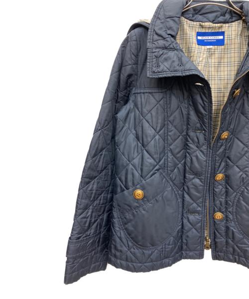 BURBERRY BLUE LABEL（バーバリー ブルー レーベル）BURBERRY BLUE LABEL (バーバリー ブルー レーベル) キルティングジャケット ネイビー サイズ:40の古着・服飾アイテム