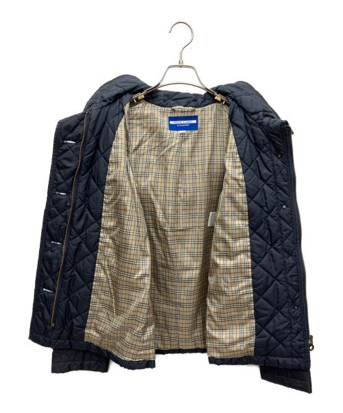 BURBERRY BLUE LABEL（バーバリー ブルー レーベル）BURBERRY BLUE LABEL (バーバリー ブルー レーベル) キルティングジャケット ネイビー サイズ:40の古着・服飾アイテム