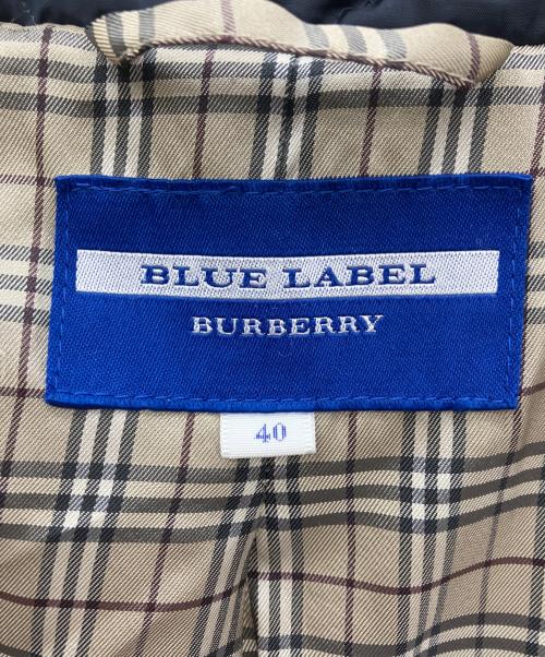 BURBERRY BLUE LABEL（バーバリー ブルー レーベル）BURBERRY BLUE LABEL (バーバリー ブルー レーベル) キルティングジャケット ネイビー サイズ:40の古着・服飾アイテム