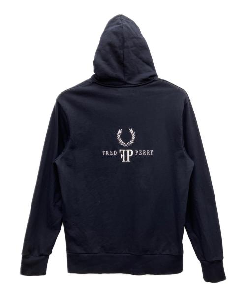 FRED PERRY（フレッドペリー）FRED PERRY (フレッドペリー) プルオーバーパーカー ネイビー サイズ:Lの古着・服飾アイテム