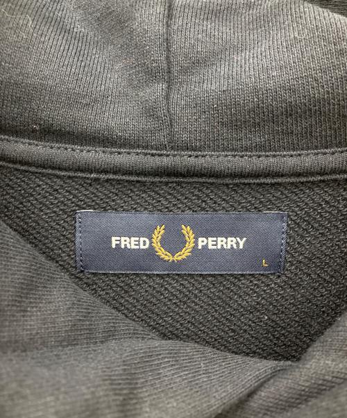 FRED PERRY（フレッドペリー）FRED PERRY (フレッドペリー) プルオーバーパーカー ネイビー サイズ:Lの古着・服飾アイテム