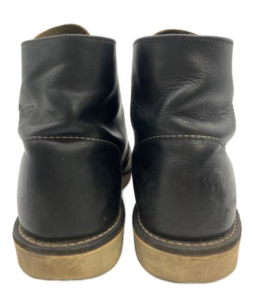 RED WING（レッドウィング）RED WING (レッドウィング) プレーントゥ・ワークブーツ ブラック サイズ:USA7Dの古着・服飾アイテム