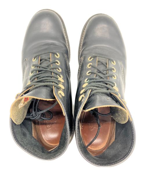 RED WING（レッドウィング）RED WING (レッドウィング) プレーントゥ・ワークブーツ ブラック サイズ:USA7Dの古着・服飾アイテム