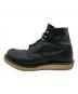RED WING (レッドウィング) プレーントゥ・ワークブーツ ブラック サイズ:USA7D：18000円