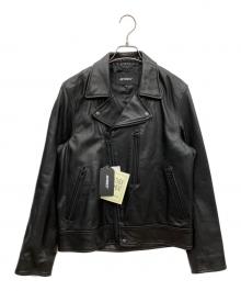 AVIREX（アヴィレックス）の古着「ライダースジャケット」｜ブラック