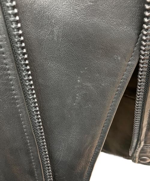 AVIREX（アヴィレックス）AVIREX (アヴィレックス) ライダースジャケット ブラック サイズ:M 未使用品の古着・服飾アイテム