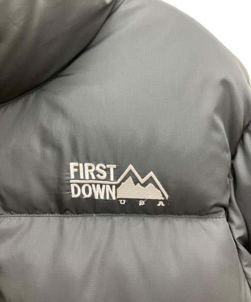 FIRST DOWN（ファーストダウン）FIRST DOWN (ファーストダウン) ダウンジャケット ブラック サイズ:SIZE Lの古着・服飾アイテム