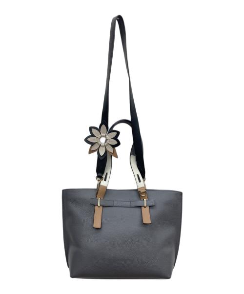 FURLA（フルラ）FURLA (フルラ) FURLA Giove（フルラ ジョベ）トートバッグ グレーの古着・服飾アイテム