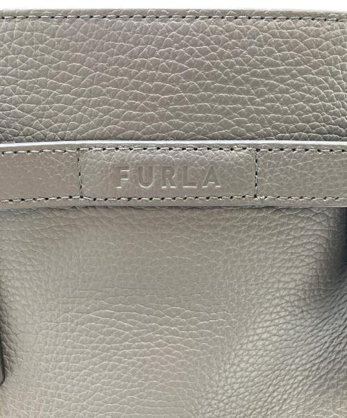 FURLA（フルラ）FURLA (フルラ) FURLA Giove（フルラ ジョベ）トートバッグ グレーの古着・服飾アイテム