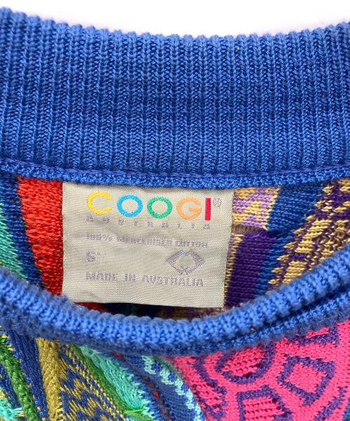 Coogi（クージー）Coogi (クージー) 厚手ニット マルチカラー サイズ:Sの古着・服飾アイテム