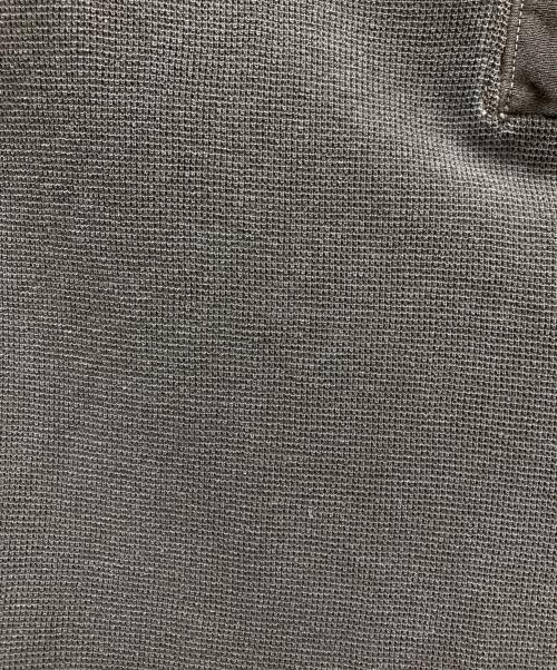 FRAMeWORK（フレームワーク）FRAMeWORK (フレームワーク) サーフニットヘンリーTee グレー サイズ:Fの古着・服飾アイテム