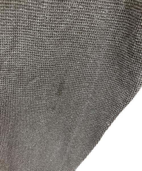 FRAMeWORK（フレームワーク）FRAMeWORK (フレームワーク) サーフニットヘンリーTee グレー サイズ:Fの古着・服飾アイテム