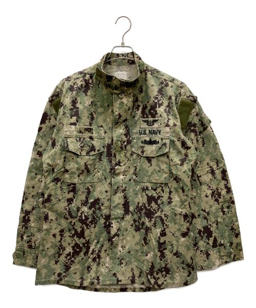 U'S NAVY（ユーエスネイビー）U'S NAVY (ユーエスネイビー) ミリタリージャケット オリーブ サイズ:MEDIUM-LONGの古着・服飾アイテム