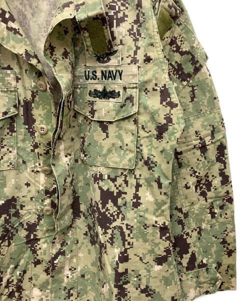 U'S NAVY（ユーエスネイビー）U'S NAVY (ユーエスネイビー) ミリタリージャケット オリーブ サイズ:MEDIUM-LONGの古着・服飾アイテム