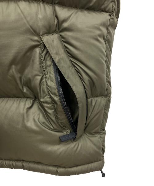 THE NORTH FACE（ザ ノース フェイス）THE NORTH FACE (ザ ノース フェイス) ヌプシベスト カーキ×ブラック サイズ:SIZE Sの古着・服飾アイテム