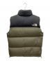THE NORTH FACE (ザ ノース フェイス) ヌプシベスト カーキ×ブラック サイズ:SIZE S：15000円