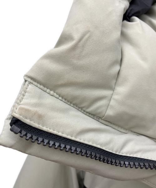 FIRST DOWN（ファーストダウン）FIRST DOWN (ファーストダウン) ダウンジャケット ブラック×グレー サイズ:XLの古着・服飾アイテム