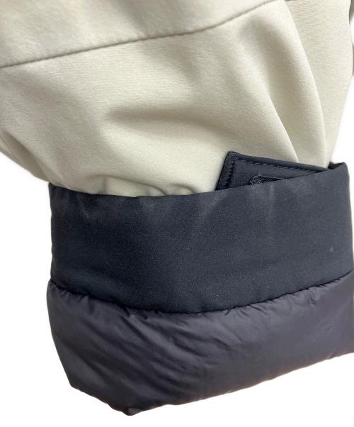 FIRST DOWN（ファーストダウン）FIRST DOWN (ファーストダウン) ダウンジャケット ブラック×グレー サイズ:XLの古着・服飾アイテム
