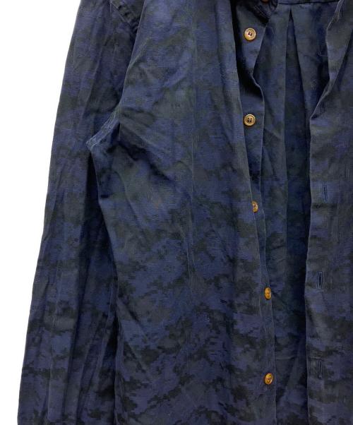 Vivienne Westwood（ヴィヴィアンウエストウッド）Vivienne Westwood (ヴィヴィアンウエストウッド) 長袖シャツ ネイビー サイズ:44の古着・服飾アイテム