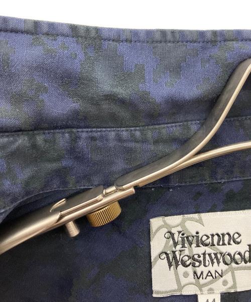 Vivienne Westwood（ヴィヴィアンウエストウッド）Vivienne Westwood (ヴィヴィアンウエストウッド) 長袖シャツ ネイビー サイズ:44の古着・服飾アイテム