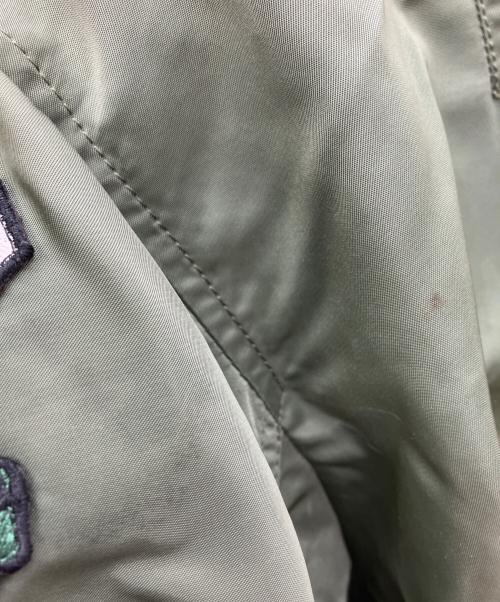 ALPHA INDUSTRIES（アルファインダストリーズ）ALPHA INDUSTRIES (アルファインダストリーズ) フライトジャケット オリーブ サイズ:3Lの古着・服飾アイテム
