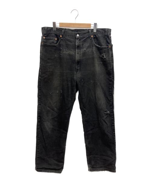 LEVI'S（リーバイス）LEVI'S (リーバイス) ダメージ加工デニムパンツ ブラック サイズ:W40×L30の古着・服飾アイテム