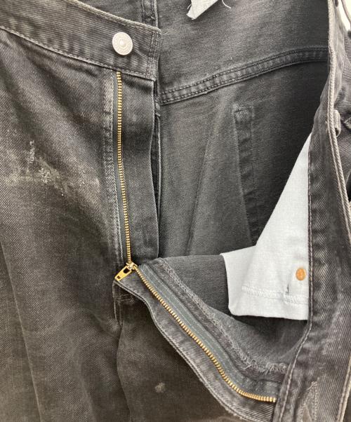 LEVI'S（リーバイス）LEVI'S (リーバイス) ダメージ加工デニムパンツ ブラック サイズ:W40×L30の古着・服飾アイテム