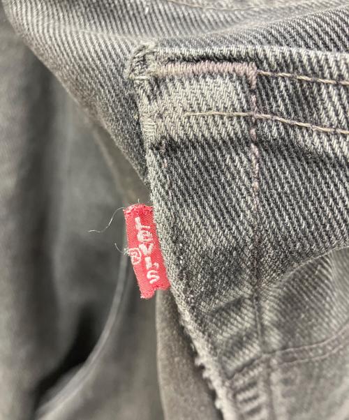 LEVI'S（リーバイス）LEVI'S (リーバイス) ダメージ加工デニムパンツ ブラック サイズ:W40×L30の古着・服飾アイテム