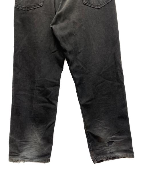LEVI'S（リーバイス）LEVI'S (リーバイス) ダメージ加工デニムパンツ ブラック サイズ:W40×L30の古着・服飾アイテム