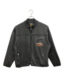HARLEY-DAVIDSON（ハーレーダビッドソン）の古着「ジップアップスウェット」｜グレー