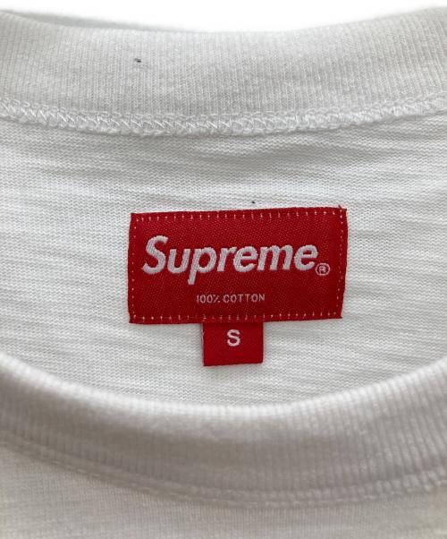 SUPREME（シュプリーム）SUPREME (シュプリーム) 半袖カットソー ホワイト サイズ:Sの古着・服飾アイテム