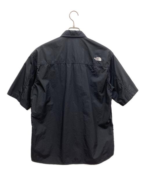 THE NORTH FACE（ザ ノース フェイス）THE NORTH FACE (ザ ノース フェイス) ショートスリーブヌプシャツ ブラック サイズ:Lの古着・服飾アイテム