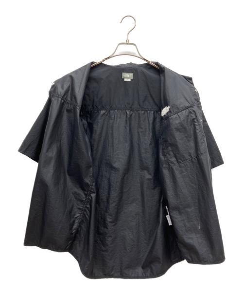 THE NORTH FACE（ザ ノース フェイス）THE NORTH FACE (ザ ノース フェイス) ショートスリーブヌプシャツ ブラック サイズ:Lの古着・服飾アイテム