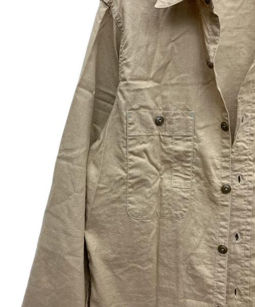 BIG YANK（ビッグヤンク）BIG YANK (ビッグヤンク) 長袖シャツ ベージュ サイズ:15の古着・服飾アイテム